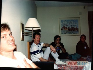 IAAD meeting (Independent Association of Atari Developers) Richard Betson John Eidsvoog Dave Small