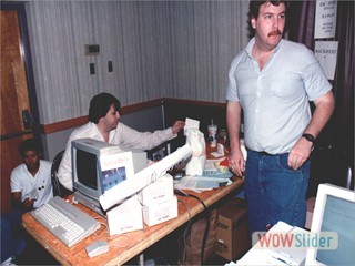 Gilbert and DC fanboy Jim Masterson